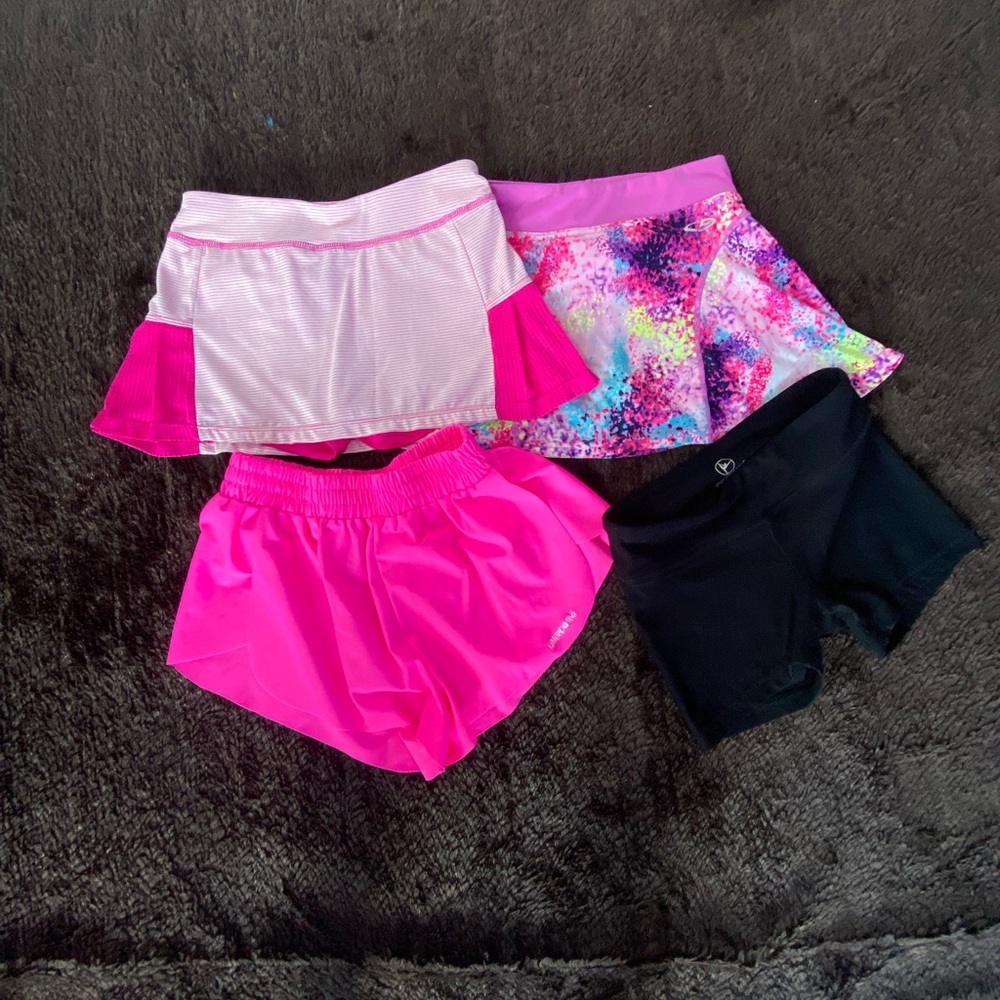 Pink Skorts for Versatile Athletic Activities